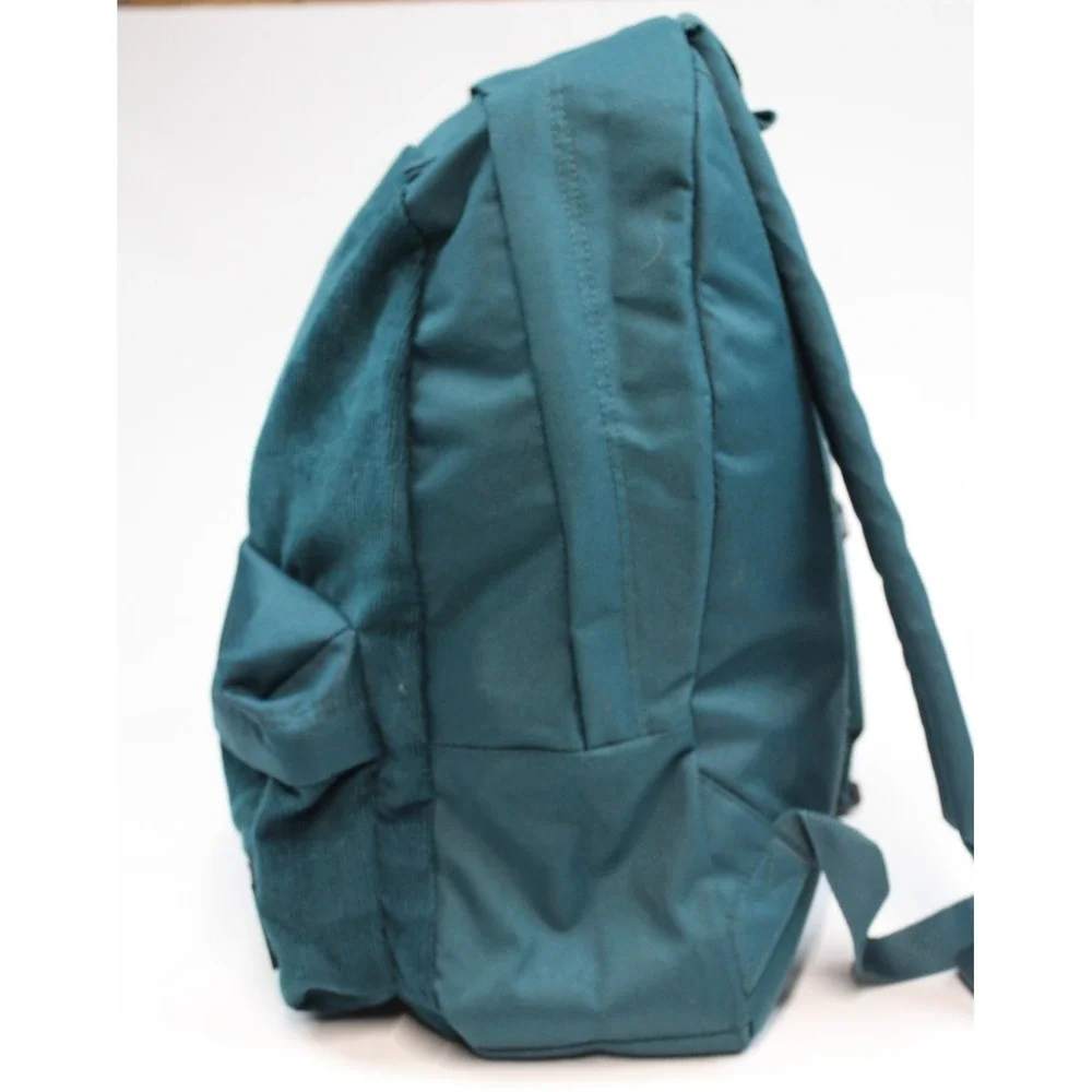VANS Deana Corduroy Backpack Women Green Skateboard Logo Bag Unisex VN00021M60Q
